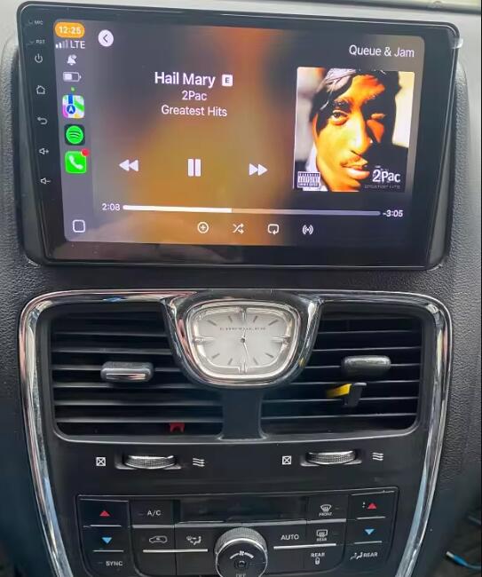 2008-2020 Dodge Grand Caravan & 2011-2016 Chrysler Grand Voyager / Town & Country 9" QLED 2K Touch Screen Radio Replacement Stereo Upgrade – CarPlay Android Head Unit