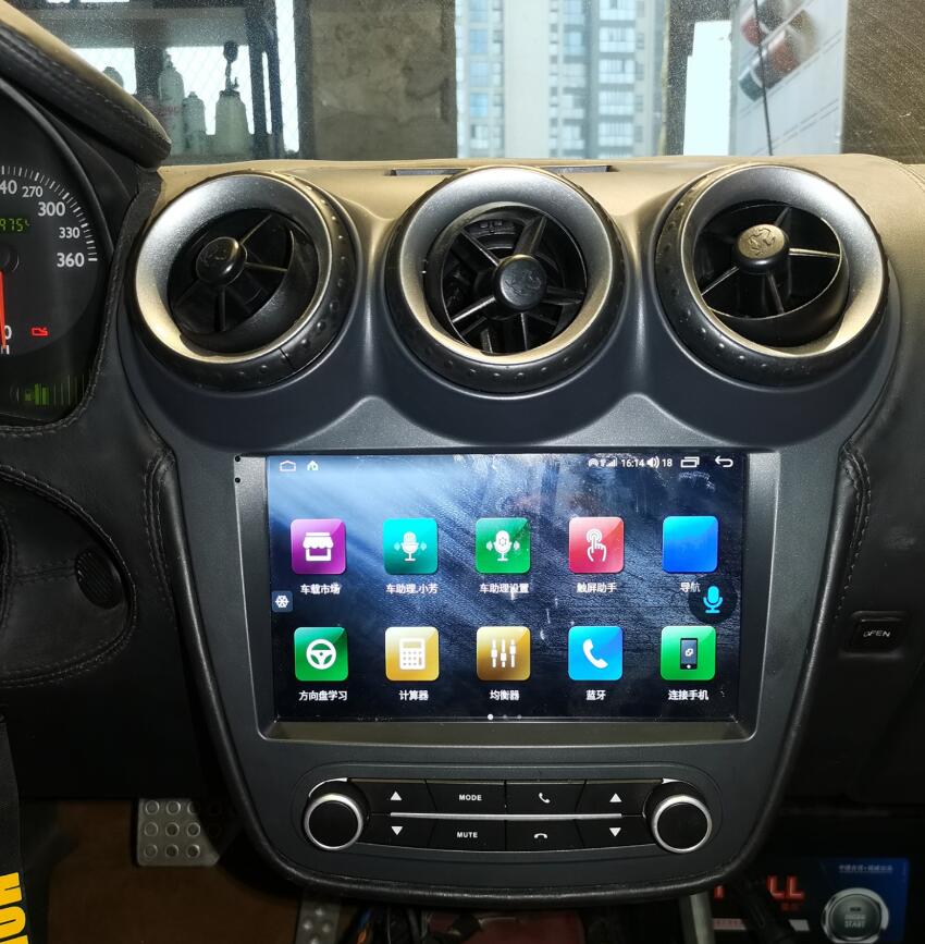 2005-2009 Ferrari F430 9" QLED Android Head Unit Wireless Apple CarPlay & Android Auto Touchscreen Car Radio