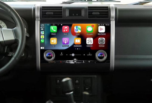 2007-2023 Toyota FJ Cruiser New Aftermarket Car Radio Replacement 13.3" QLED Touch Screen Display Android Head Unit Stereo Upgrade GPS Navigaiton Infotainment System Wireless Apple CarPlay Android Auto 4G WIFI