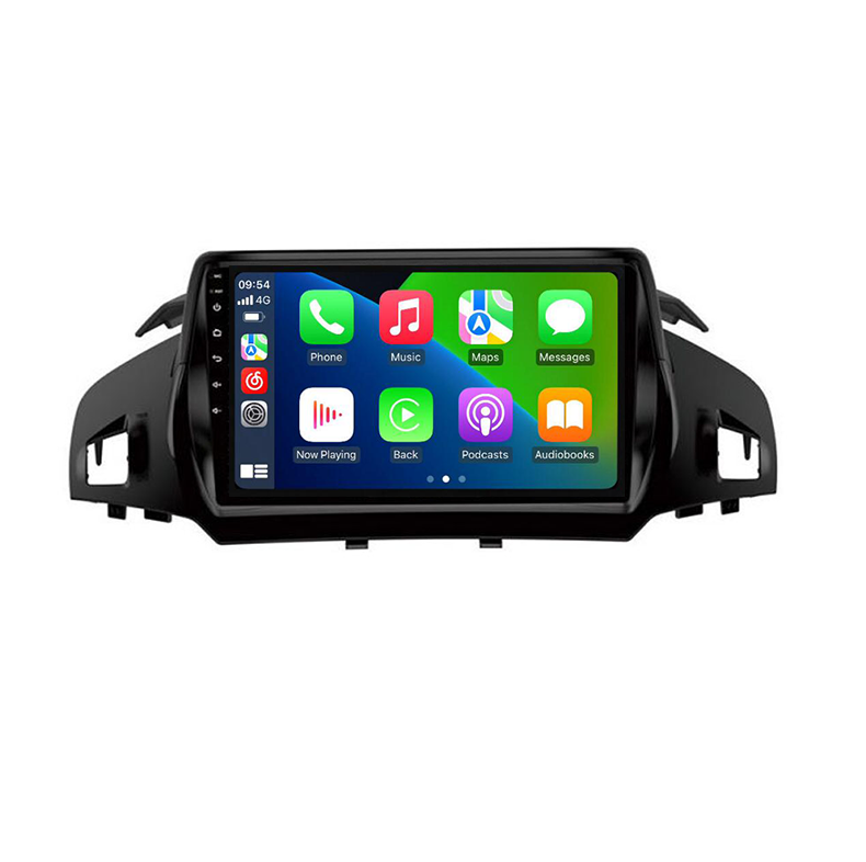 2011-2018 Ford Kuga C-Max Escape Aftermarket Android Head Unit Stereo Upgrade 9" 2K Touch Screen Radio Replacement with Wireless Apple CarPplay Android Auto