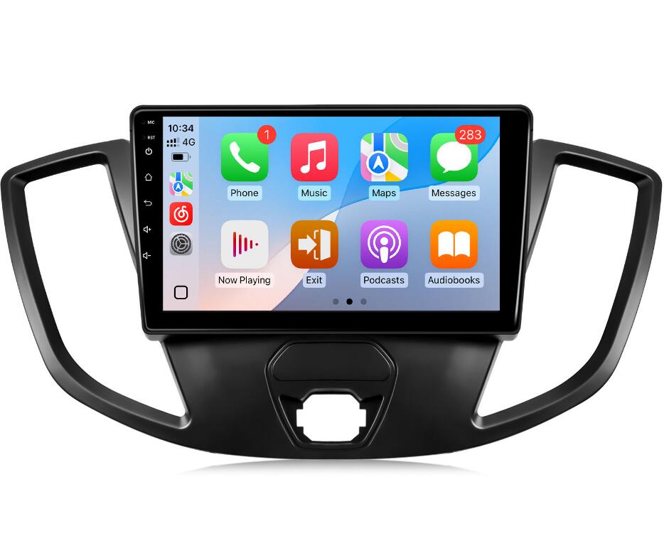 2013-2019 Ford Transit Tourneo Custom 9" 2K QLED Android Head Unit Wireless CarPlay Stereo Upgrade
