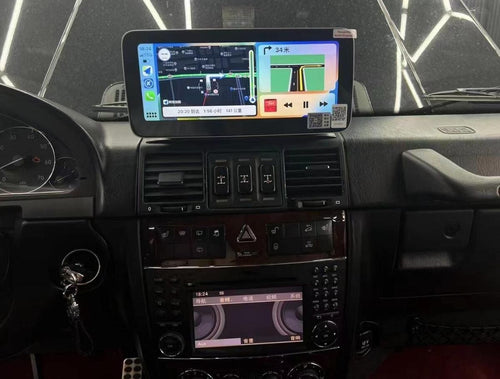 10.25/12.3 Inch Touch Screen Android Head Unit for Mercedes-Benz G-Class G-Wagon G350 G500 G55 W463 W461 2001-2012 Wireless CarPlay Android Auto Car Stereo GPS