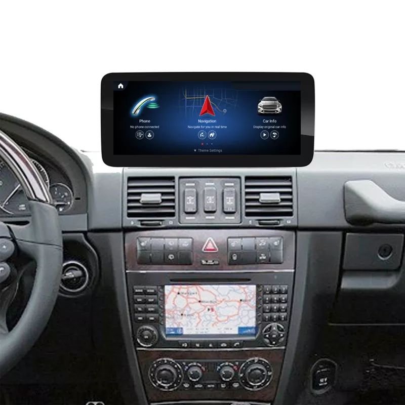 10.25/12.3 Inch Touch Screen Android Head Unit for Mercedes-Benz G-Class G-Wagon G350 G500 G55 W463 W461 2001-2012 Wireless CarPlay Android Auto Car Stereo GPS