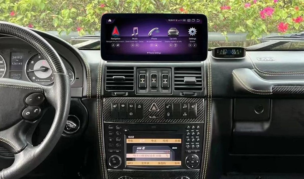 10.25/12.3 Inch Touch Screen Android Head Unit for Mercedes-Benz G-Class G-Wagon G350 G500 G55 W463 W461 2001-2012 Wireless CarPlay Android Auto Car Stereo GPS