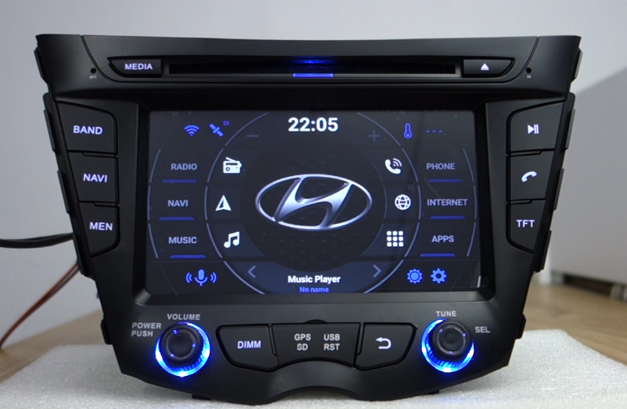 2011-2017 Hyundai Veloster 7" OEM Style Android Touch Screen Head Unit | Car Stereo Replacement