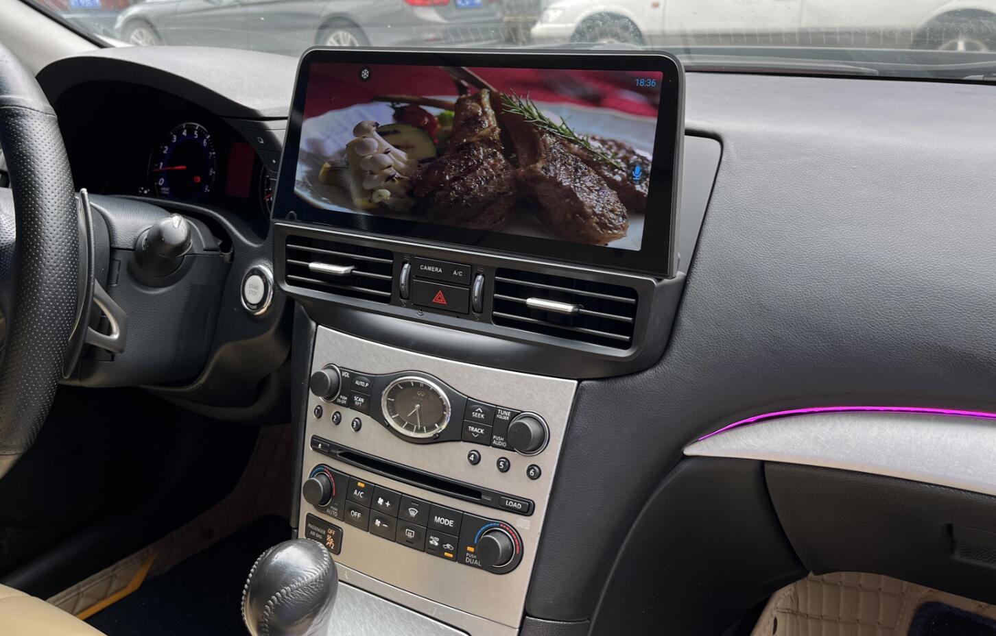 2004-2013 Infiniti G25 G35 G37 Android Head Unit 12.3" 2K Touchscreen Car Stereo with Wireless Apple CarPlay & Android Auto for Nissan Skyline