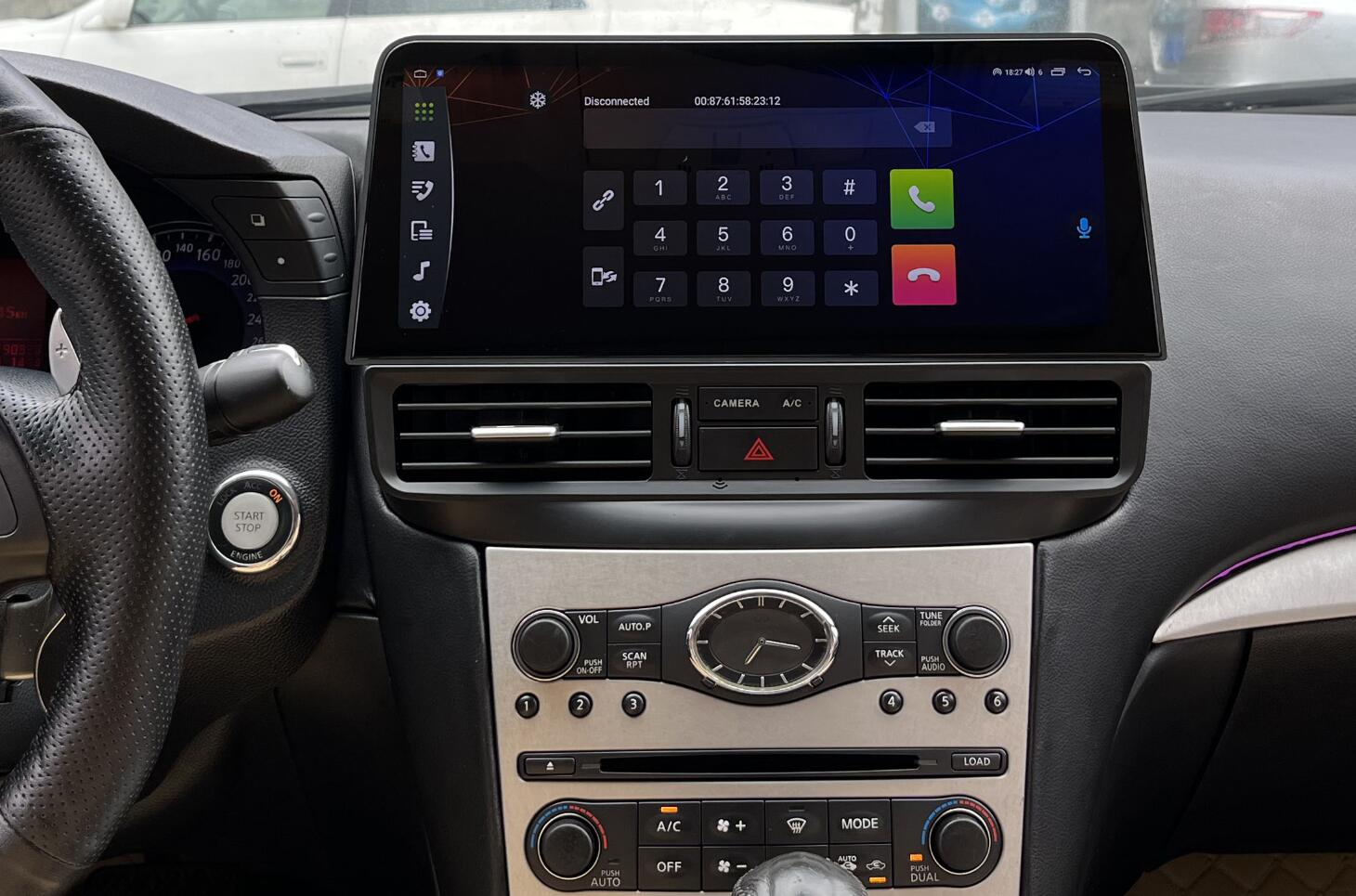 2004-2013 Infiniti G25 G35 G37 Android Head Unit 12.3" 2K Touchscreen Car Stereo with Wireless Apple CarPlay & Android Auto for Nissan Skyline