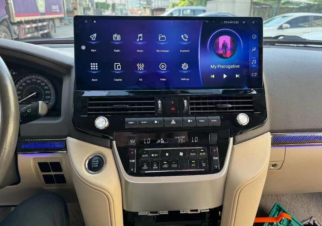 2007-2021 Toyota Land Cruiser 200 Series J200 LC200 17" Touch Screen Android Head Unit | Car Stereo Replacement