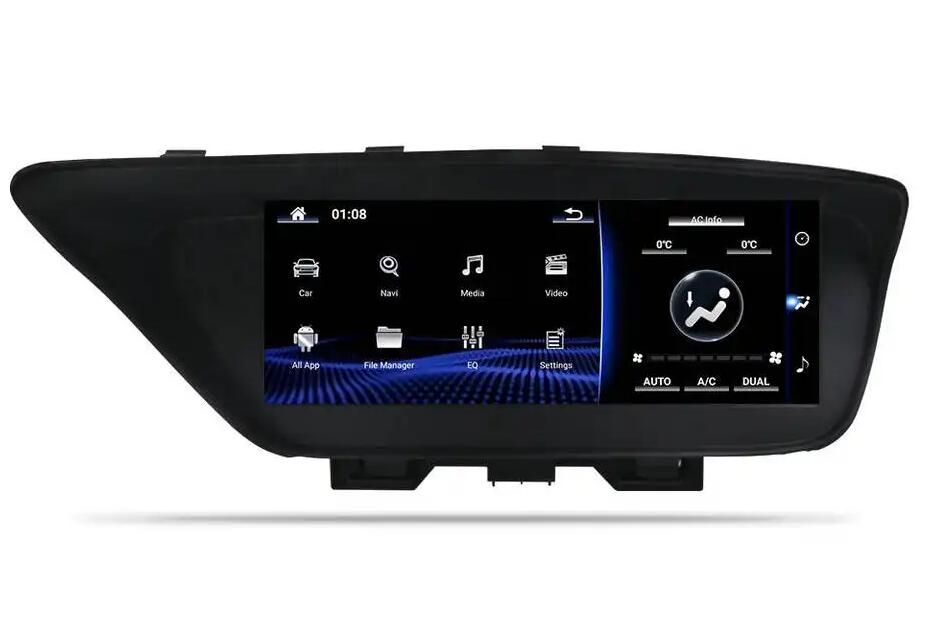 10.25/12.3" Touch Screen Radio Replacement Stereo Android Head Unit Upgrade for 2013-2022 Lexus ES ES200 ES250 ES300 300h ES350 with Wireless Apple CarPlay Android Auto