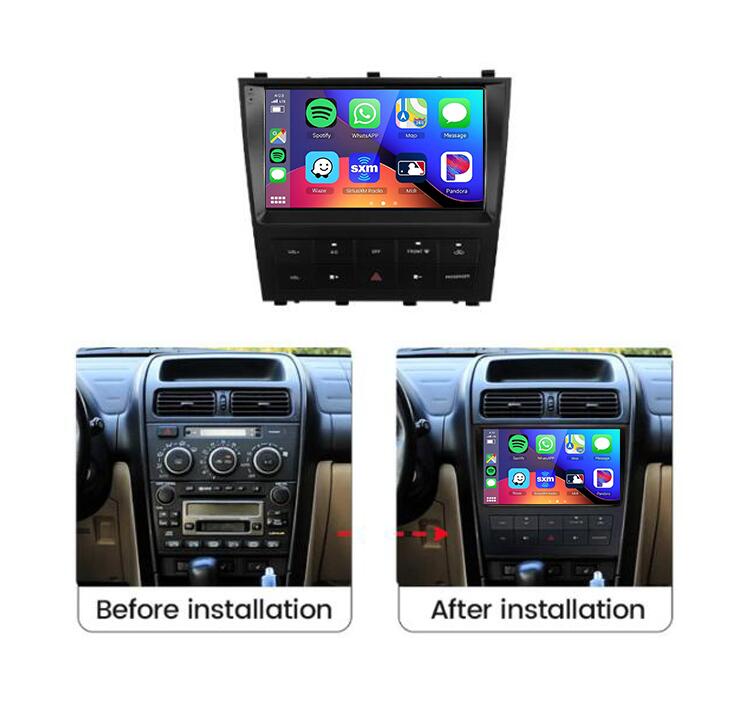 10.1 Inch QLED Android Car Radio for Lexus IS200 IS300 IS350 XE10 Toyota Altezza 1998-2005 | Wireless Apple CarPlay Android Auto GPS Head Unit