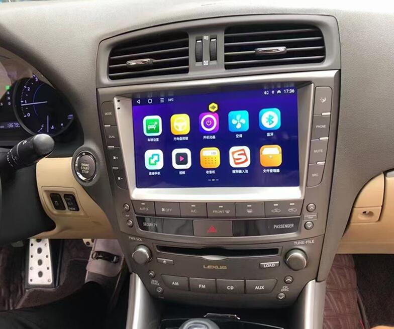 9-Inch OEM-Style Touch Screen Radio Replacement for Lexus IS250 IS300 IS200 IS220 IS350 XE20 (2005–2012) – CarPlay & Android Auto Stereo Upgrade