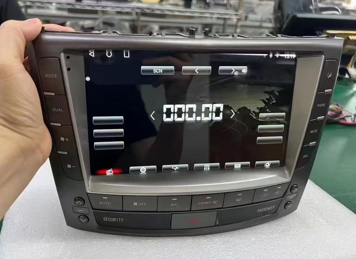 9-Inch OEM-Style Touch Screen Radio Replacement for Lexus IS250 IS300 IS200 IS220 IS350 XE20 (2005–2012) – CarPlay & Android Auto Stereo Upgrade