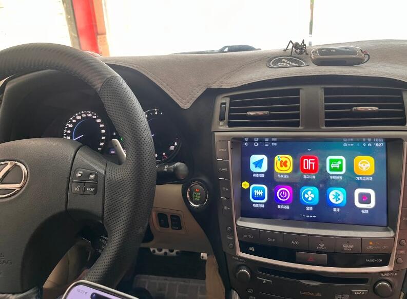 9-Inch OEM-Style Touch Screen Radio Replacement for Lexus IS250 IS300 IS200 IS220 IS350 XE20 (2005–2012) – CarPlay & Android Auto Stereo Upgrade