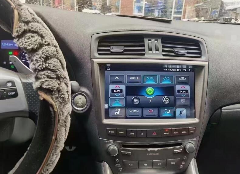 9-Inch OEM-Style Touch Screen Radio Replacement for Lexus IS250 IS300 IS200 IS220 IS350 XE20 (2005–2012) – CarPlay & Android Auto Stereo Upgrade