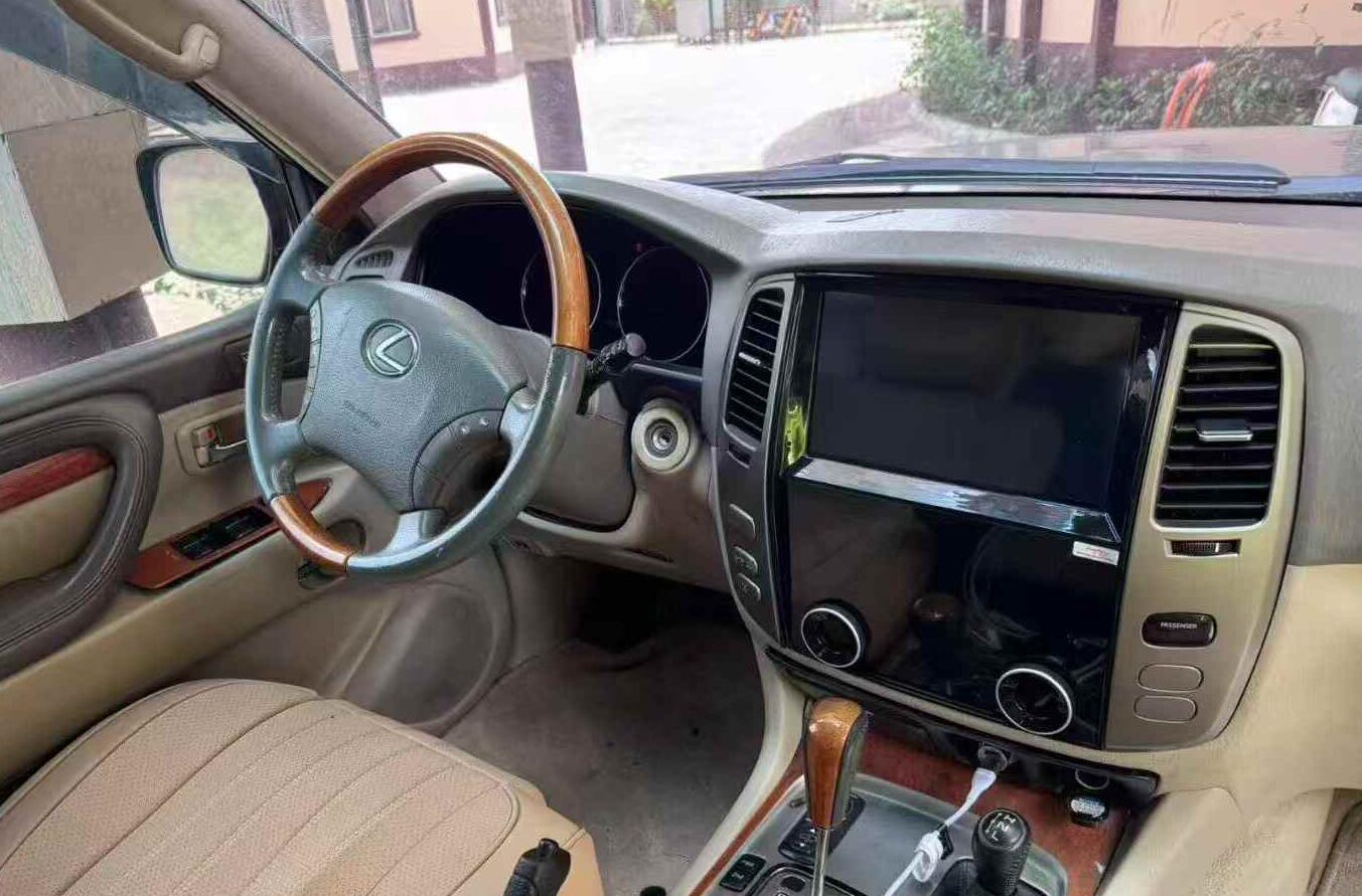 2003-2007 Toyota Land Cruiser LC100 & Lexus LX470 Dual Screen Android Head Unit - 20" Touchscreen with Digital AC Climate Control