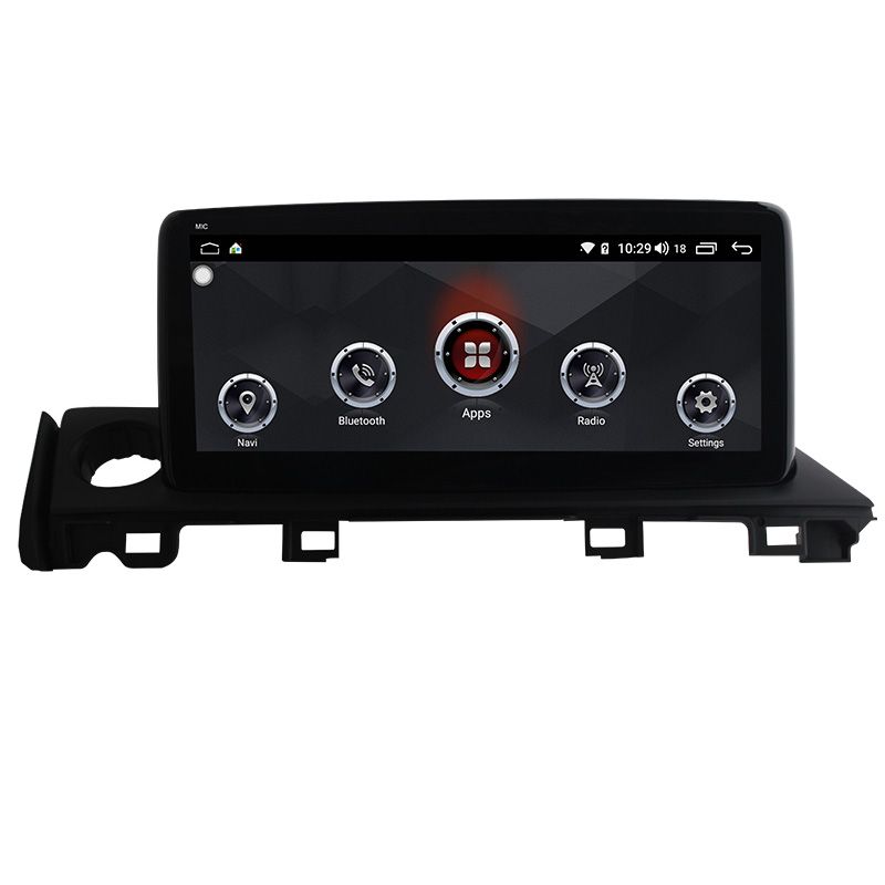 Aftermarket Radio Replacement Stereo Android Head Unit Upgrade for Mazda 6 2013 2014 2015 2016 2017 2018 Wireless Apple CarPlay Android Auto