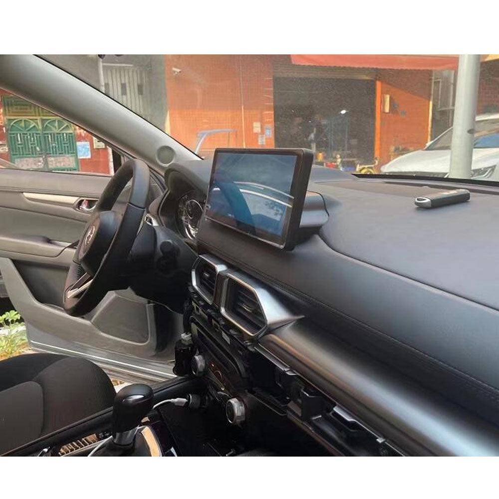 12.3" 2K Touch Screen Android Head Unit for Mazda CX-5 CX-8 2017-2023 Wireless CarPlay & Android Auto Dual System