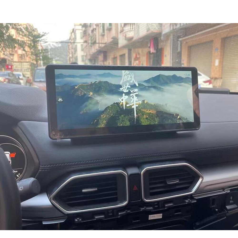12.3" 2K Touch Screen Android Head Unit for Mazda CX-5 CX-8 2017-2023 Wireless CarPlay & Android Auto Dual System