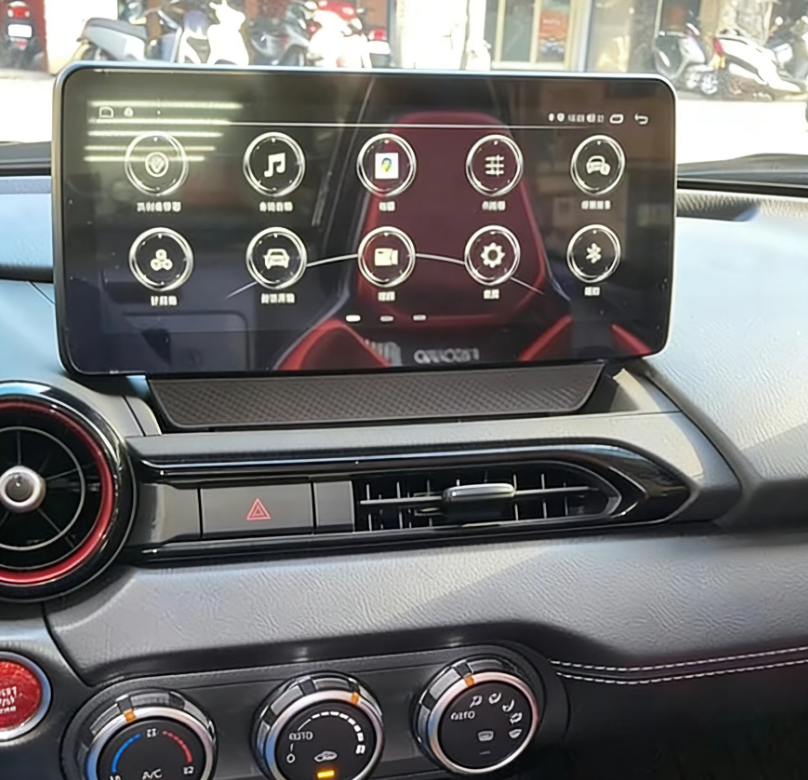 10.25" Android Head Unit for Mazda MX-5 Miata / FIAT 124 Spider 2016-2023 Car Stereo Touch Screen Wireless Apple CarPlay Android Auto
