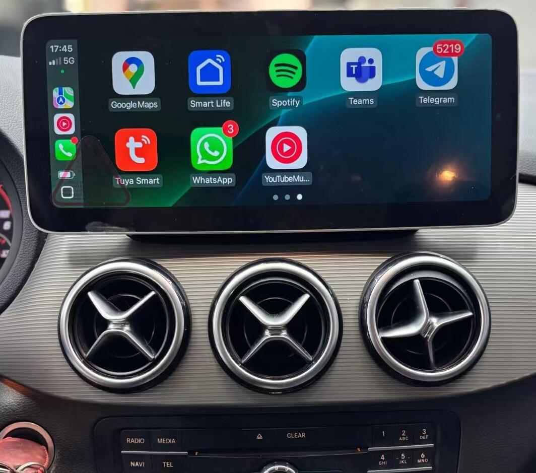 Android Head Unit Car Stereo for Mercedes-Benz B-Class B200 W246 (2012–2018) – Snapdragon 662, 12.3" / 10.25" QLED Touchscreen Upgrade, Wireless CarPlay & Android Auto