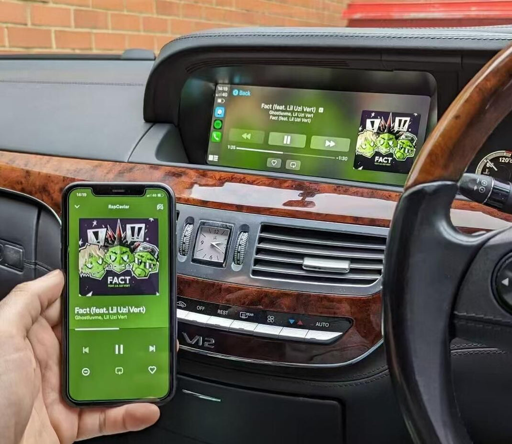 10.25" Android Head Unit for Mercedes-Benz S-Class W221 & CL W216 (2005-2013) | Wireless CarPlay & Android Auto