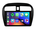9-Inch QLED 2K Touch Screen Radio Upgrade for 2012-2023 Mitsubishi Mirage, Attrage, Space Star & Dodge Attitude – Wireless Android Auto Head Unit, Plug-and-Play OEM Replacement