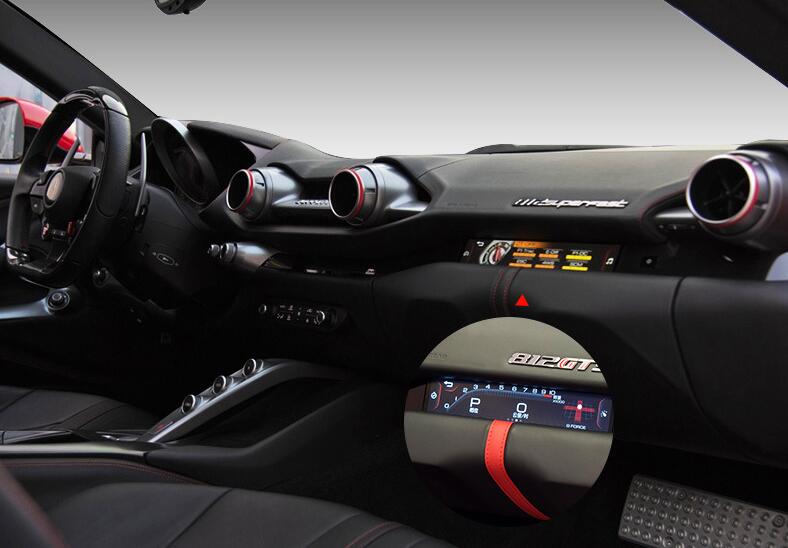 2015-2023 Ford Mustang Passenger Side LCD Screen Liquid Racing Instrument Display