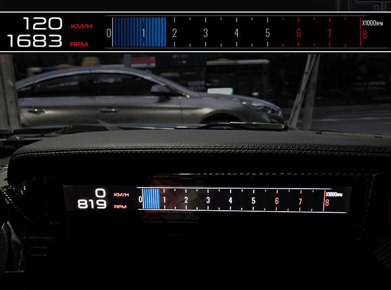 2015-2023 Ford Mustang Passenger Side LCD Screen Liquid Racing Instrument Display