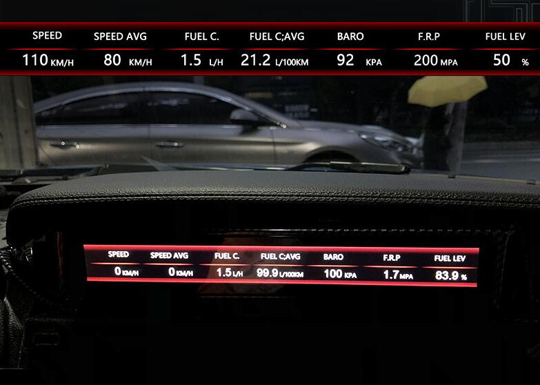 2015-2023 Ford Mustang Passenger Side LCD Screen Liquid Racing Instrument Display