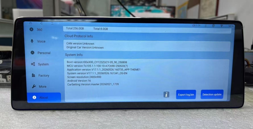 12.3" 2K Android Head Unit for Nissan Altima Teana 2019-2024 | Wireless CarPlay & Android Auto Stereo Upgrade