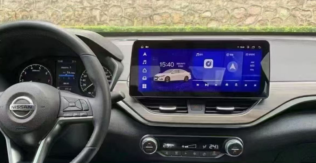 12.3" 2K Android Head Unit for Nissan Altima Teana 2019-2024 | Wireless CarPlay & Android Auto Stereo Upgrade