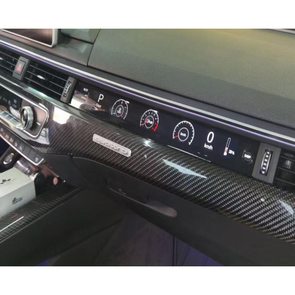 Bosch Passenger Display Screen Co-pilot LCD Instrument Cluster Panel for Audi B9 A4 S4 RS4 A5 S5 RS5 A6 S6 RS6 C8 A7 S7 RS7 Q7 SQ7 Sport