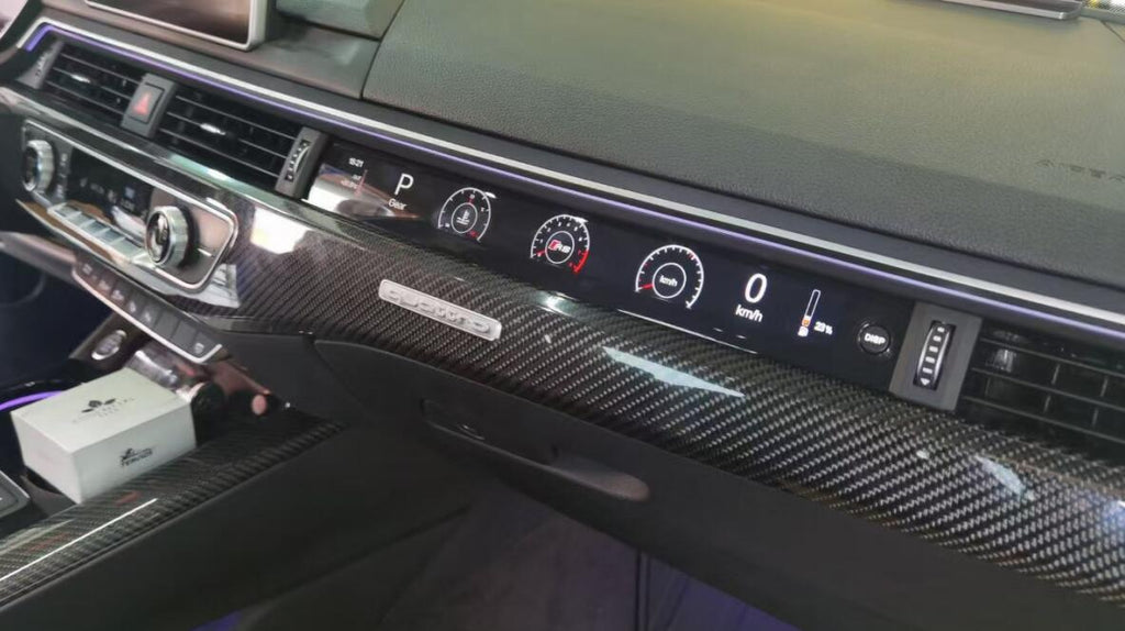 Bosch Passenger Display Screen Co-pilot LCD Instrument Cluster Panel for Audi B9 A4 S4 RS4 A5 S5 RS5 A6 S6 RS6 C8 A7 S7 RS7 Q7 SQ7 Sport