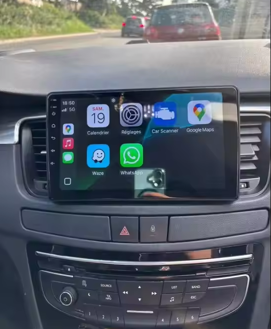 Peugeot 508 2011-2018 10.1" 2K QLED Touch Screen Head Unit with Wireless Apple CarPlay & Android Auto