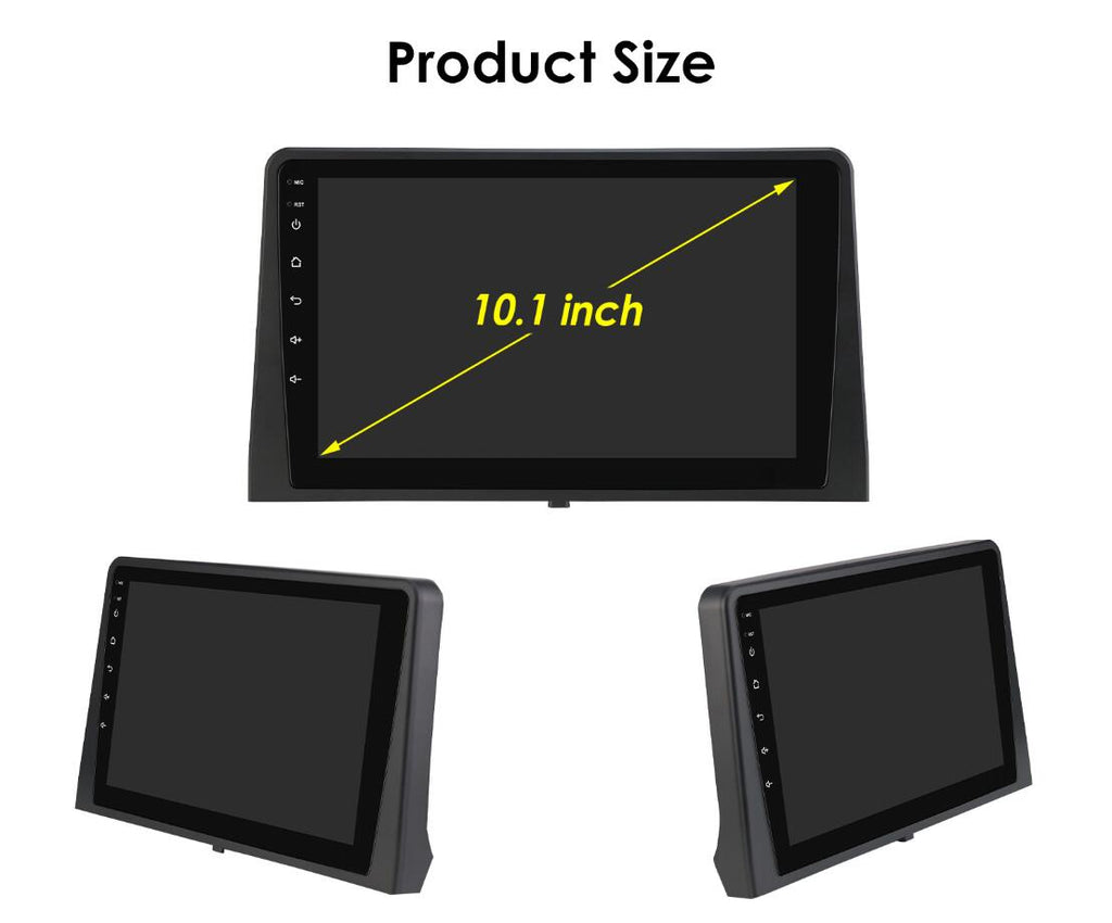 Citroën Berlingo, Peugeot Partner & Opel Combo 2018-2024 10.1" 2K QLED Touchscreen Head Unit – Apple CarPlay & Android Auto Radio Replacement Upgrade
