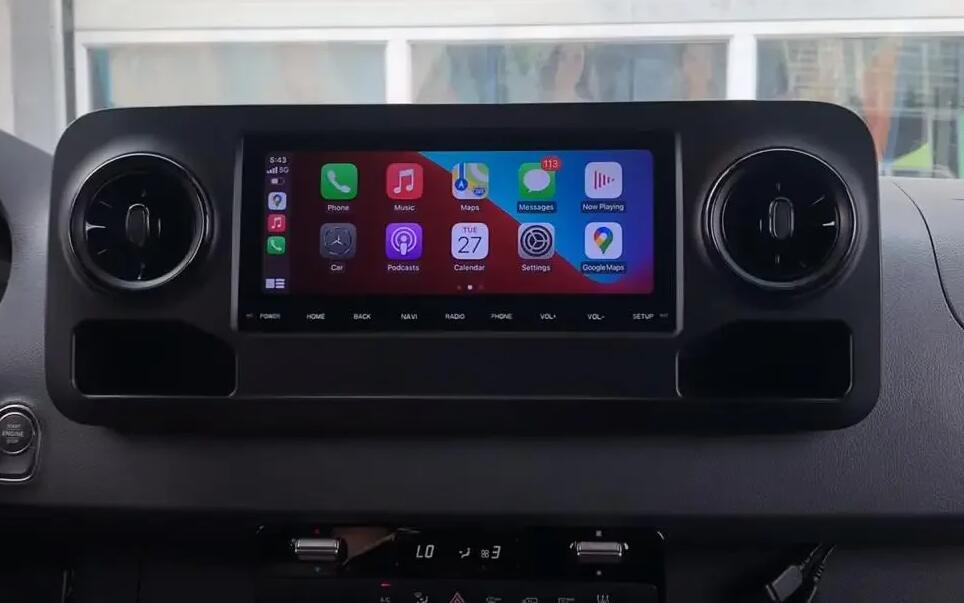Mercedes-Benz Sprinter 2019-2025 10.25" QLED Android Head Unit - Touchscreen Car Stereo with Wireless CarPlay & Android Auto