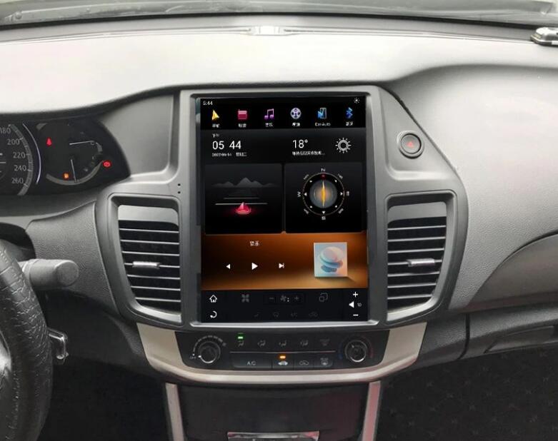 12.1 Inch QLED Tesla Style Screen Android Head Unit with Wireless CarPlay for 2013-2017 Honda Accord 9th Gen