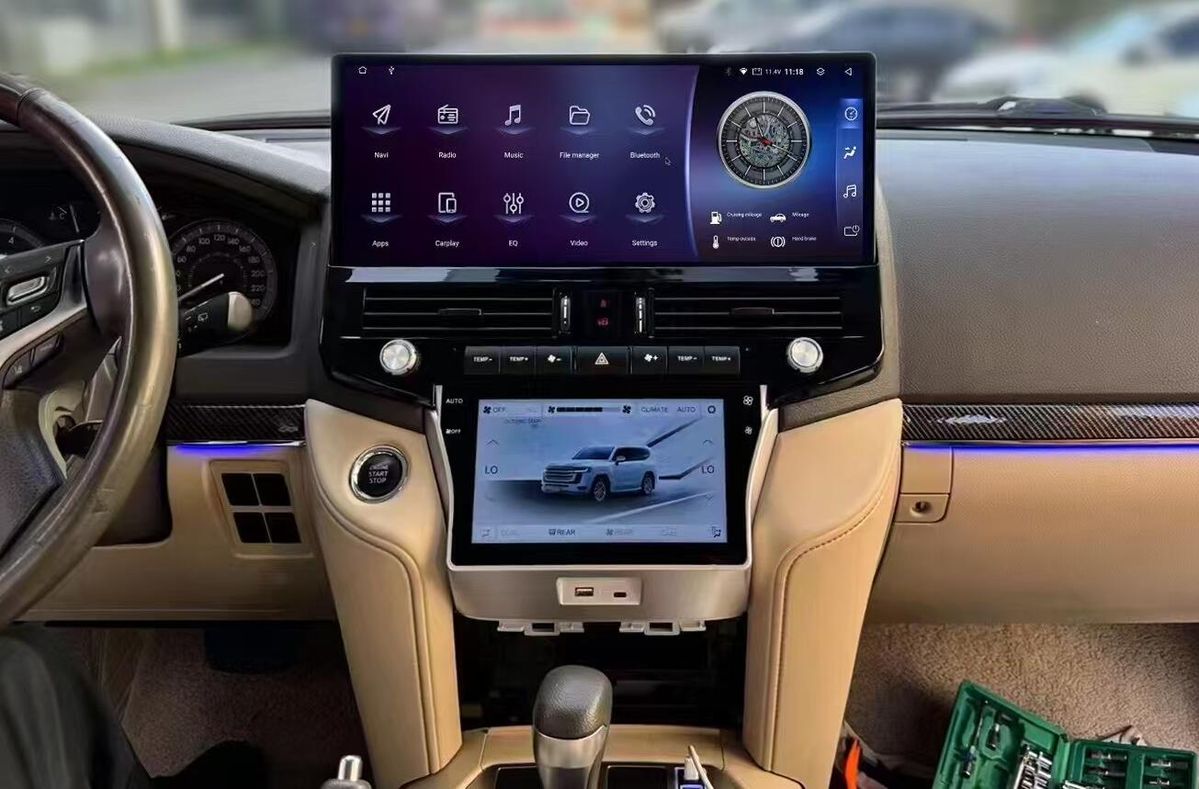 2007-2021 Toyota Land Cruiser 200 Series J200 LC200 17" Touch Screen Android Head Unit | Car Stereo Replacement