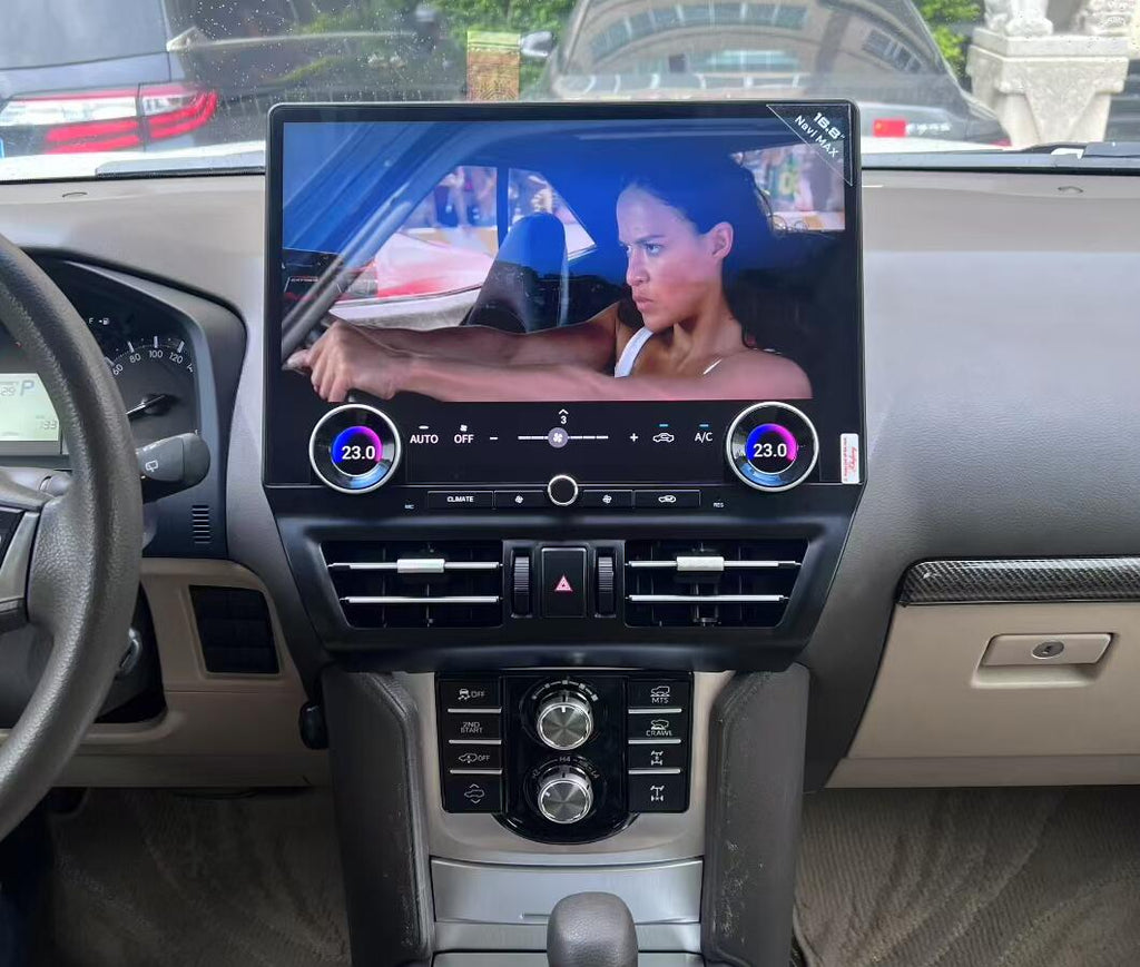 Toyota Prado 150 2010-2021 16.8" Big QLED Touch Screen Radio Wireless CarPlay Android Auto Head Unit