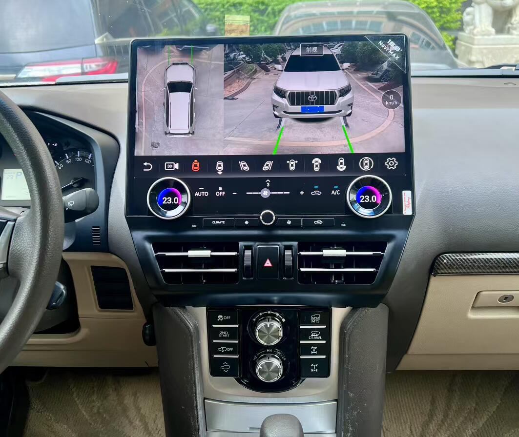 Toyota Prado 150 2010-2021 16.8" Big QLED Touch Screen Radio Wireless CarPlay Android Auto Head Unit