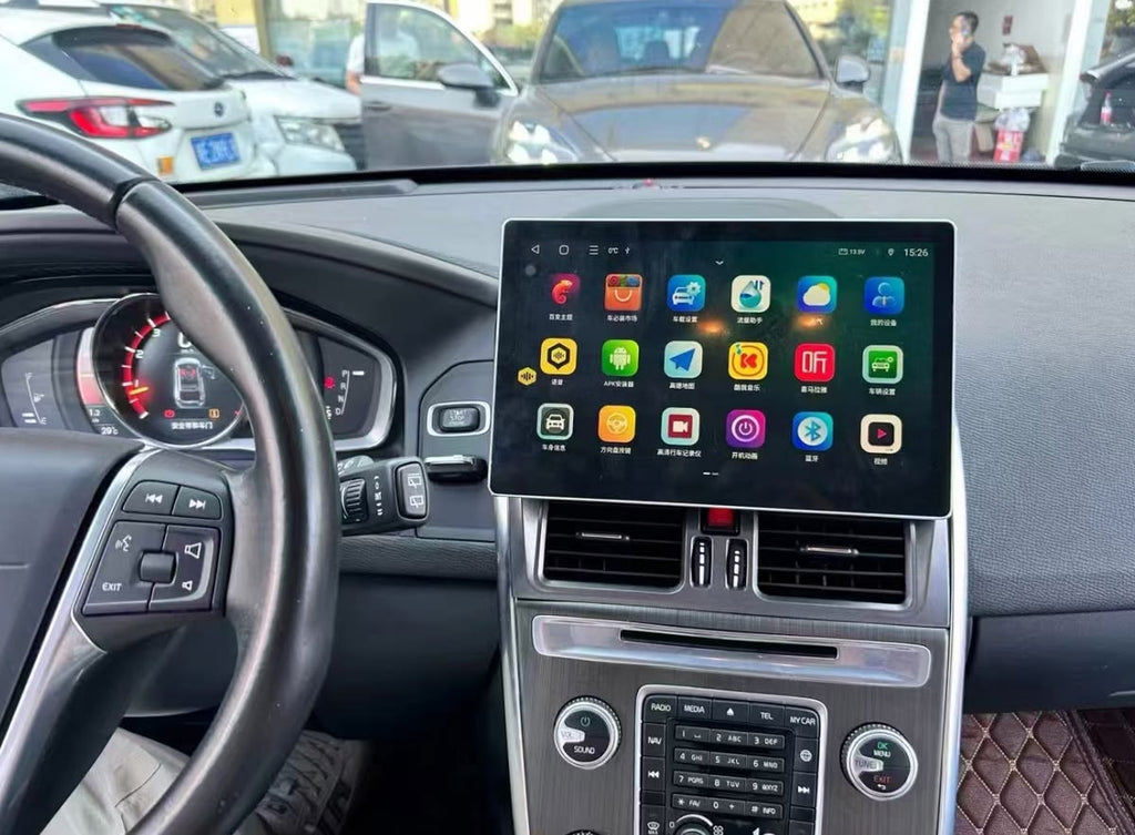 Volvo XC60 S60 2009-2018 Android Head Unit Upgrade | 2K QLED Wireless CarPlay Stereo - 8.8" 10.1" 13.3" Screen