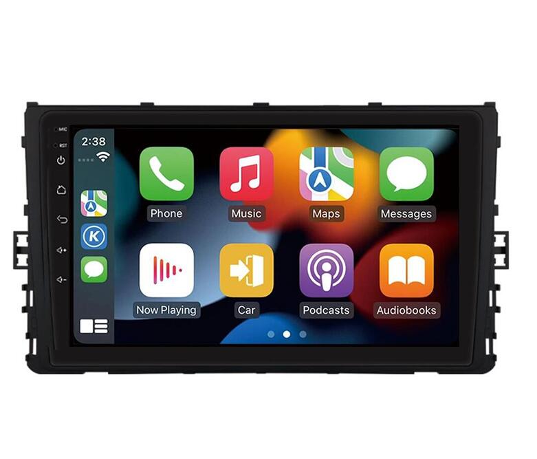 9-Inch 2K Radio Replacement for 2018-2022 VW Volkswagen MQB – Wireless CarPlay & Android Auto Touch Screen Stereo Upgrade for Polo, T-Cross, Taos, Tiguan, Jetta, Atlas, Golf, T-Roc & Virtus