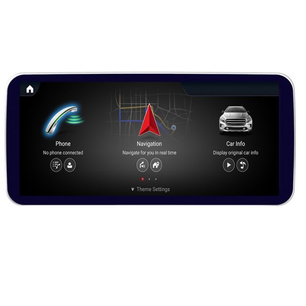 12.3" / 10.25" Android Auto Screen Head Unit Upgrade for Mercedes C‑Class W204 W205, GLC X253, V‑Class W446 V220 (2007–2021) With Wireless Apple CarPlay Android Auto