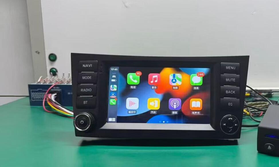 New Aftermarket Android Auto Head Unit Upgrade Car Radio Replacement for 2002-2009 Mercedes-Benz E-Class W211 E200 E220 E300 E350 E240 E270 E280 W219