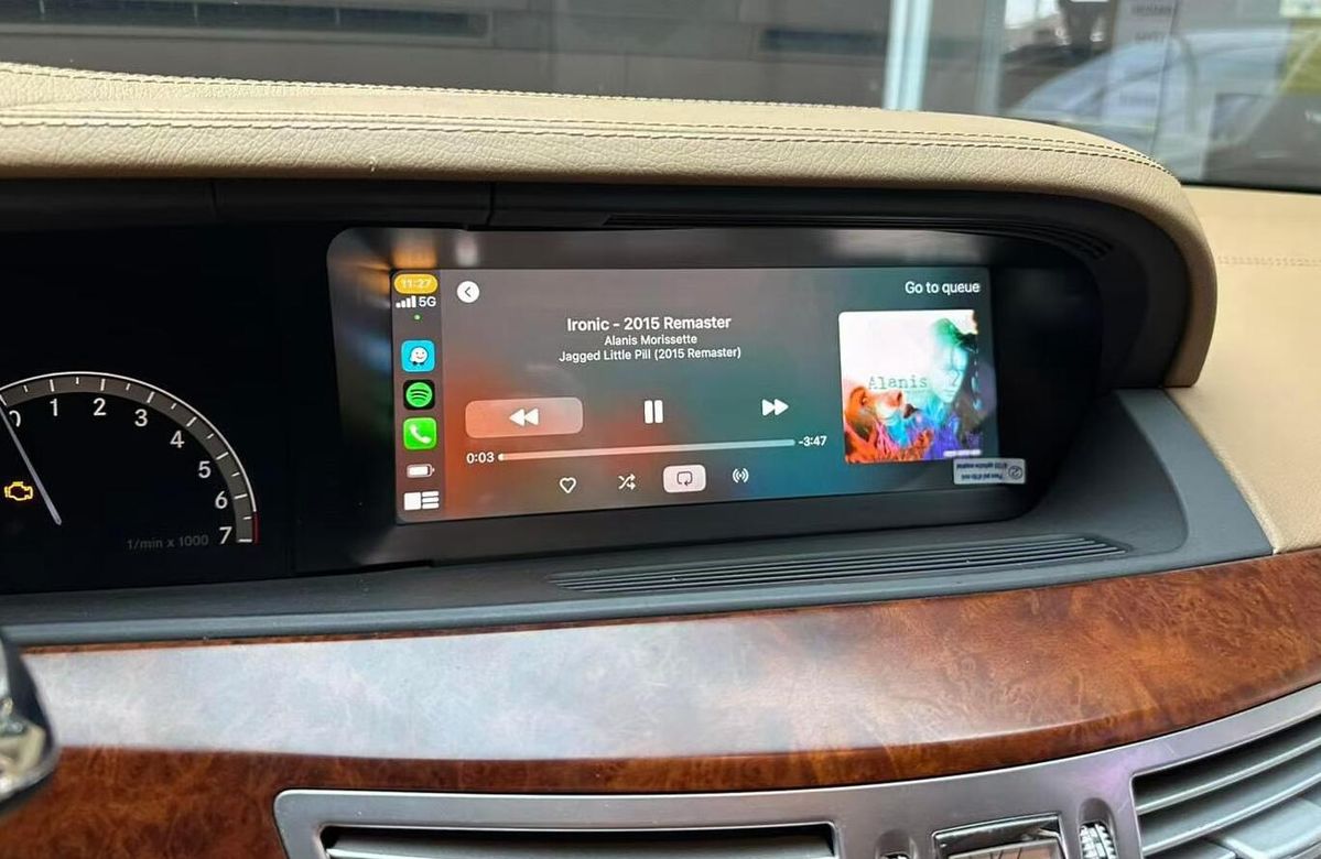 10.25" Android Head Unit for Mercedes-Benz S-Class W221 & CL W216 (2005-2013) | Wireless CarPlay & Android Auto